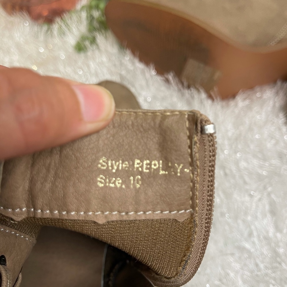 Yoki Tan Booties - Picture 6 of 8